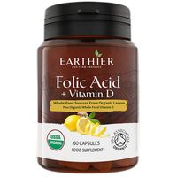 Earthier Organic Folic Acid & Vitamin D